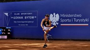 Był decydujący set. Polka skreczowała