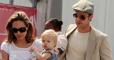 Angelina i Brad zaszczuci