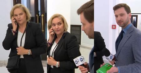 Udawaliście kiedyś, że gadacie przez telefon, żeby kogoś spławić? Dominika Chorosińska tak. Nie udało się... (WIDEO)