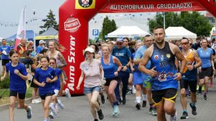 Tak wyglądał "Niebieski bieg" 2026 w Grudziądzu. Dochód przeznaczony zostanie na budowę wyjątkowego domu.