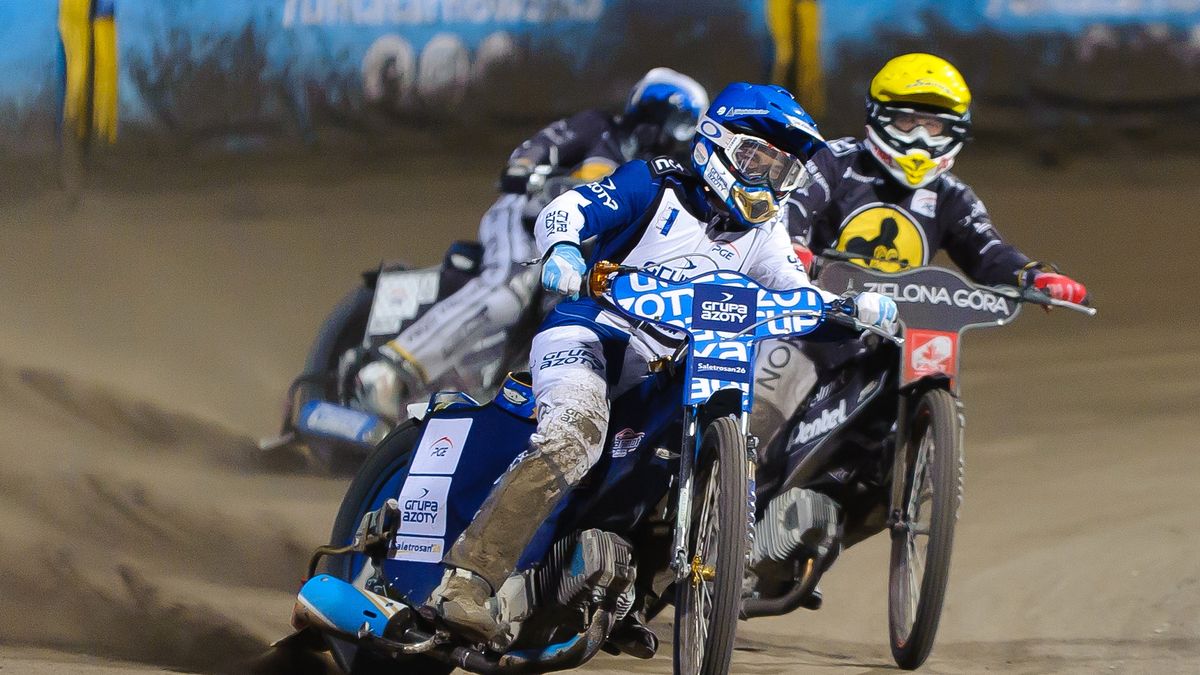 WP SportoweFakty / Tomasz Madejski / Na zdjęciu: Jakub Jamróg na czele stawki