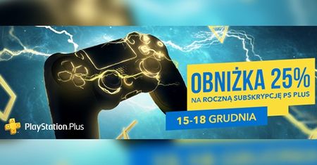 PlayStation Plus - kup na rok i zaoszczędź 25 proc.