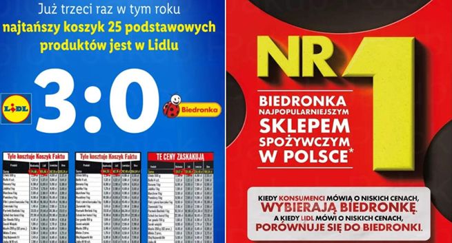 Po masło i pieluchy - do Biedronki, po mięso i dania gotowe - do Lidla