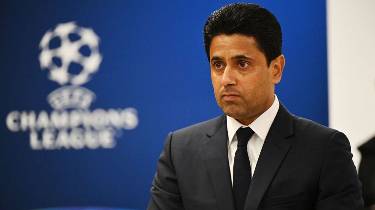 Getty Images / Sebastian Widmann - UEFA / Na zdjęciu: Nasser Al-Khelaifi