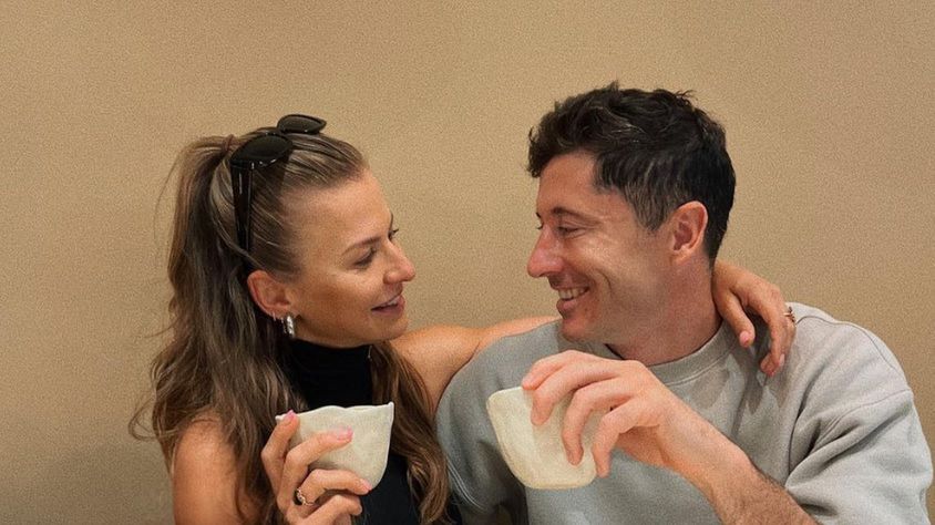 Anna i Robert Lewandowscy