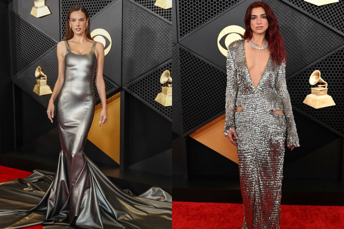 Alessandra Ambrosio i Dua Lipa na Grammy