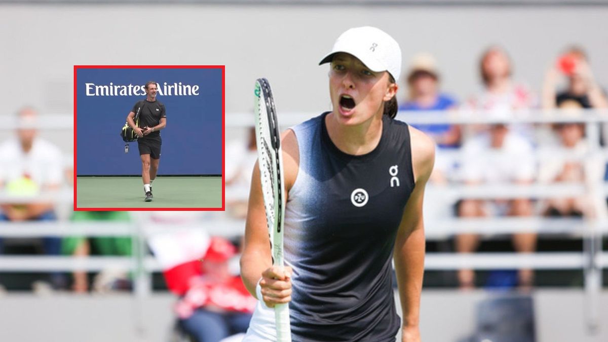 WP SportoweFakty / Anna Klepaczko/ www.instagram.com/patrickmouratoglou / Na zdjęciu: Iga Świątek/ Patrick Mouratoglou 