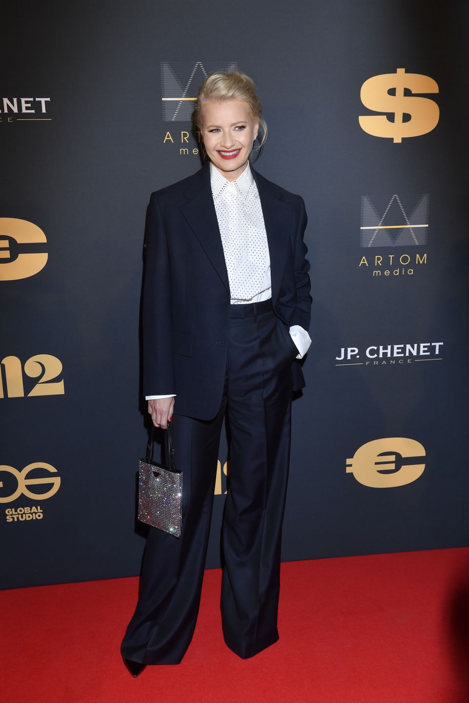 Małgorzata Kożuchowska - premiera filmu Gdzie diabeł nie może, tam baby pośle