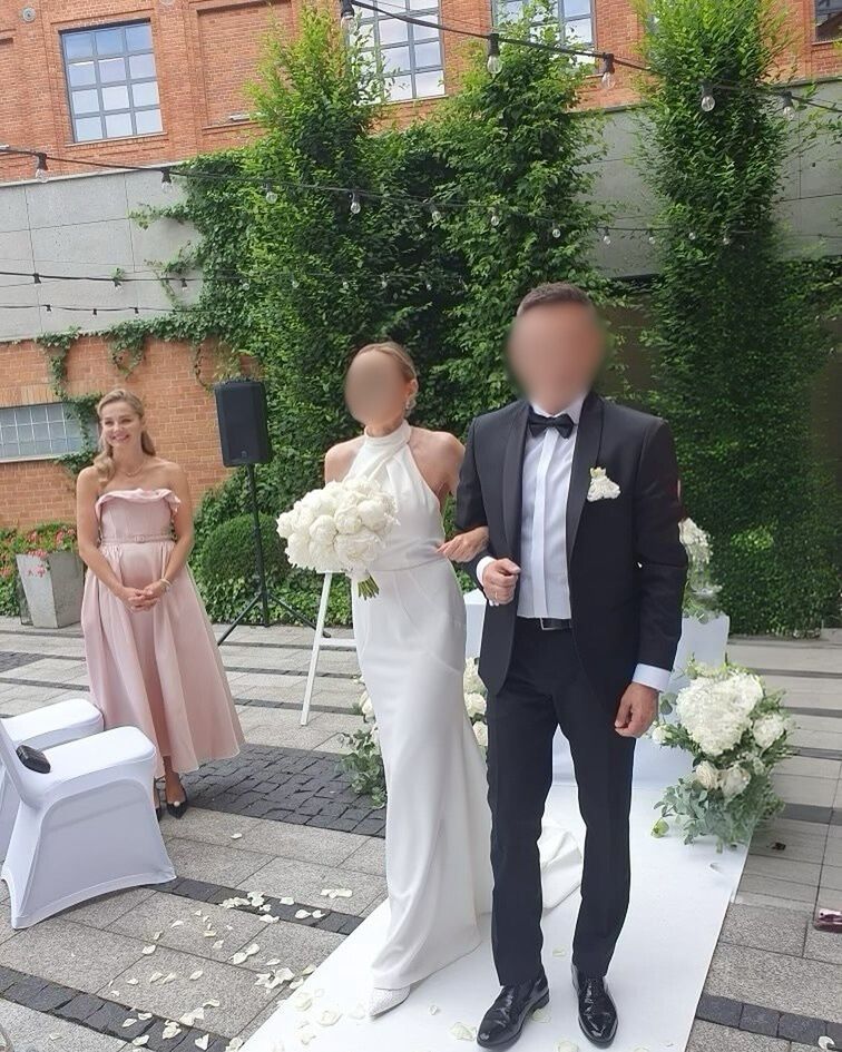 Małgorzata Socha na ślubie brata 
