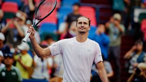 Zverev walczy o "jedynkę" na koniec sezonu. Udany początek w Szanghaju