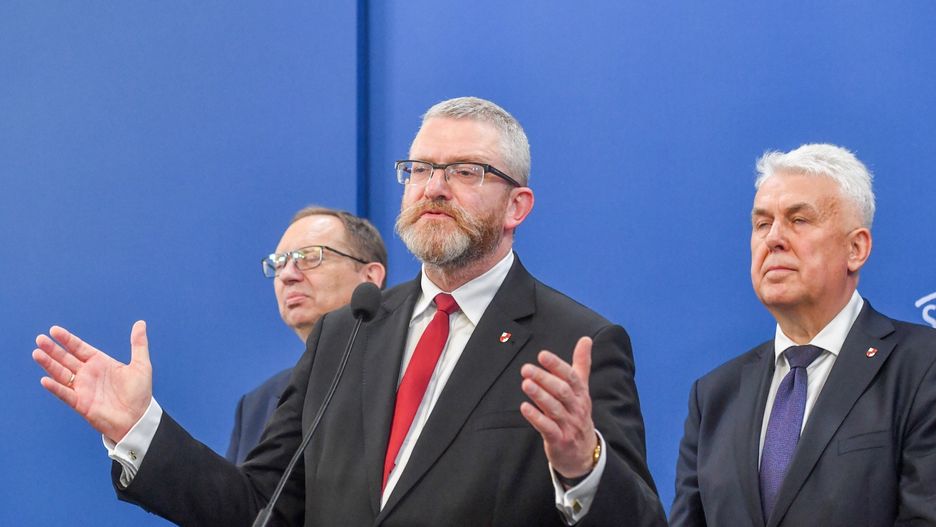 Polityczna zapowiedź Brauna. Mówił o "radosnym momencie" i "pięknej chwili"