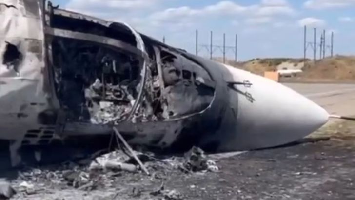 Atak na lotnisko Marinowka. Duże straty
