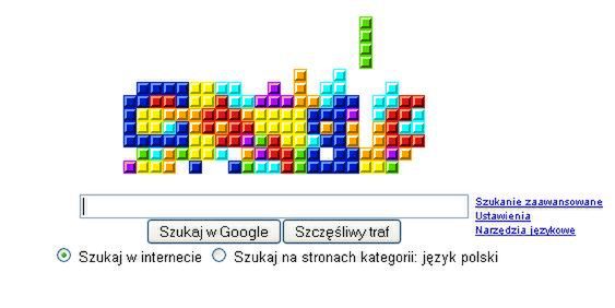 Tetris ma 25 lat, Google też świętuje