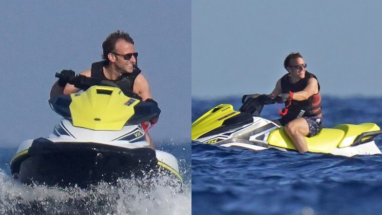 Emmanuel i Brigitte Macron urlopują na Lazurowym Wybrzeżu