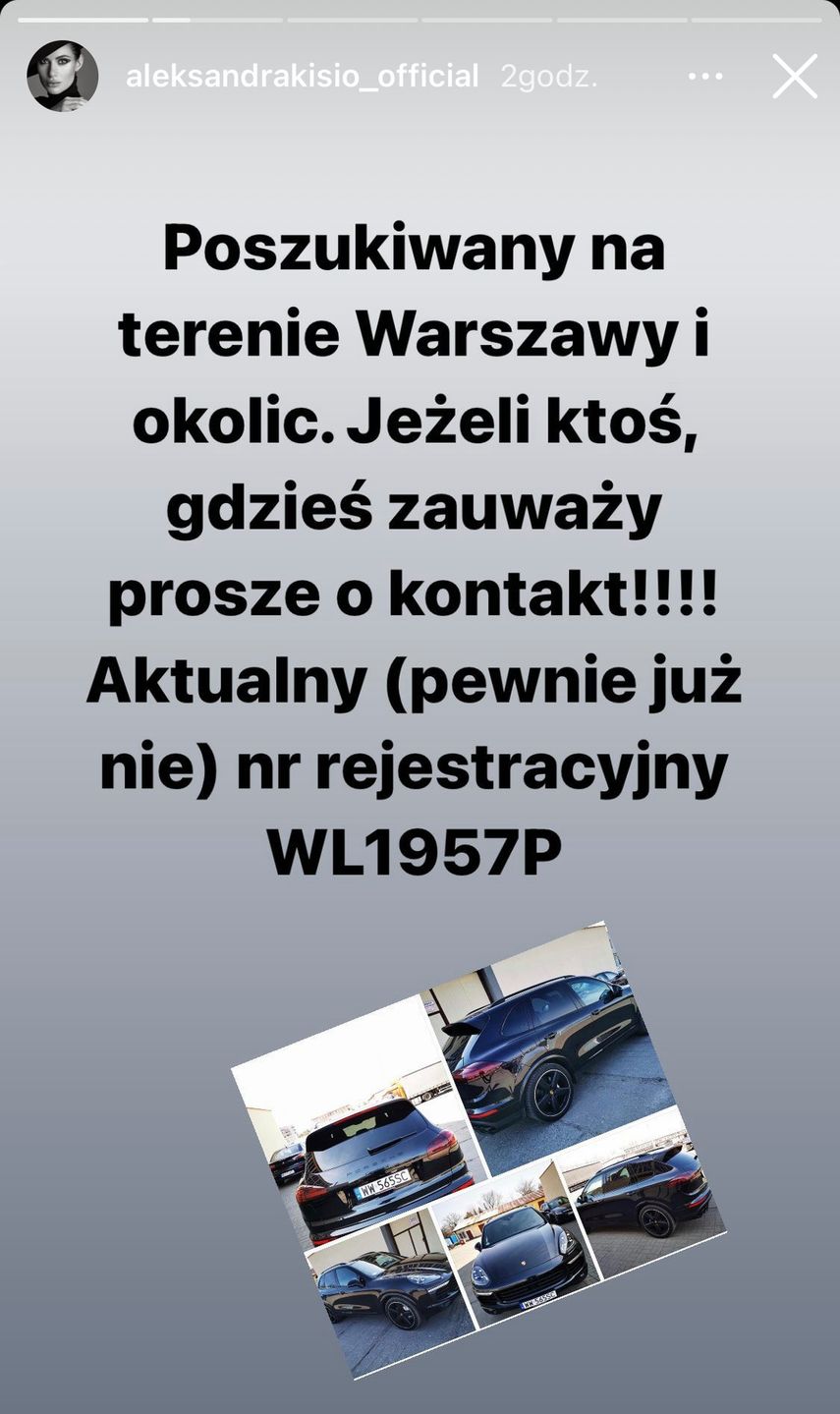 Ola Kisio okradziona w środku nocy