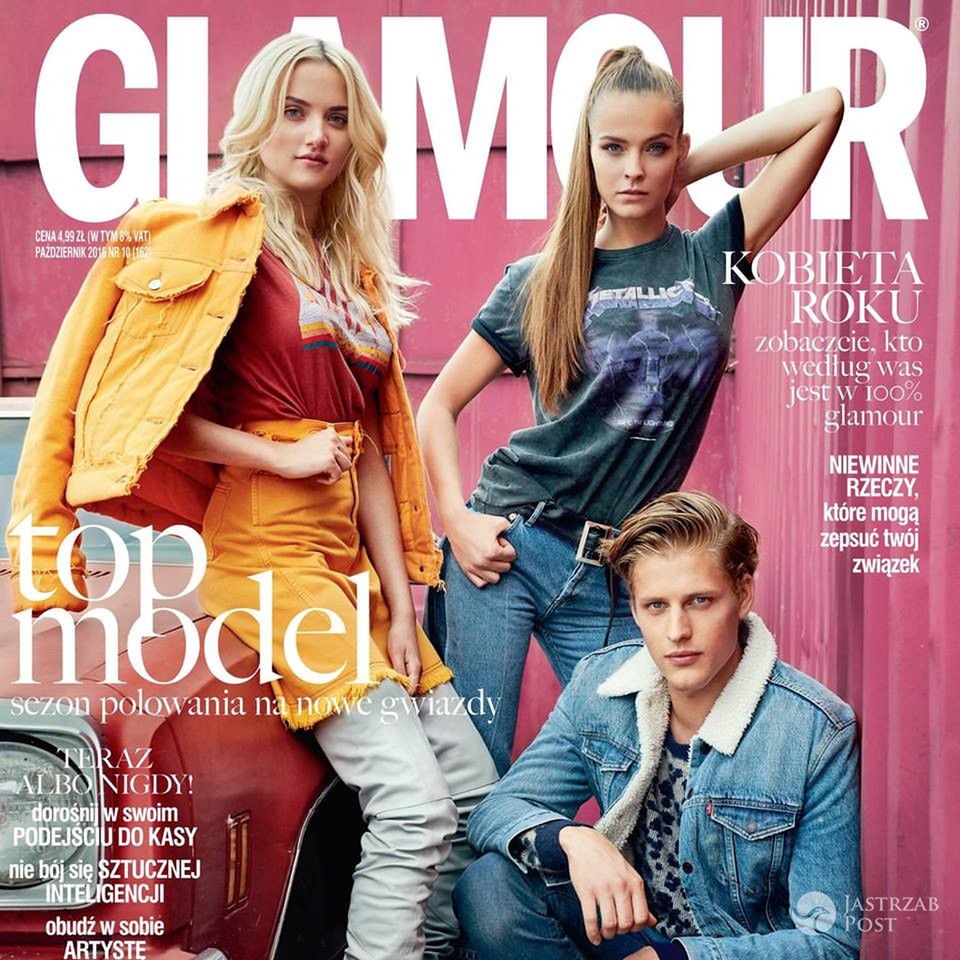 Finaliści Top Model na okładce Glamour