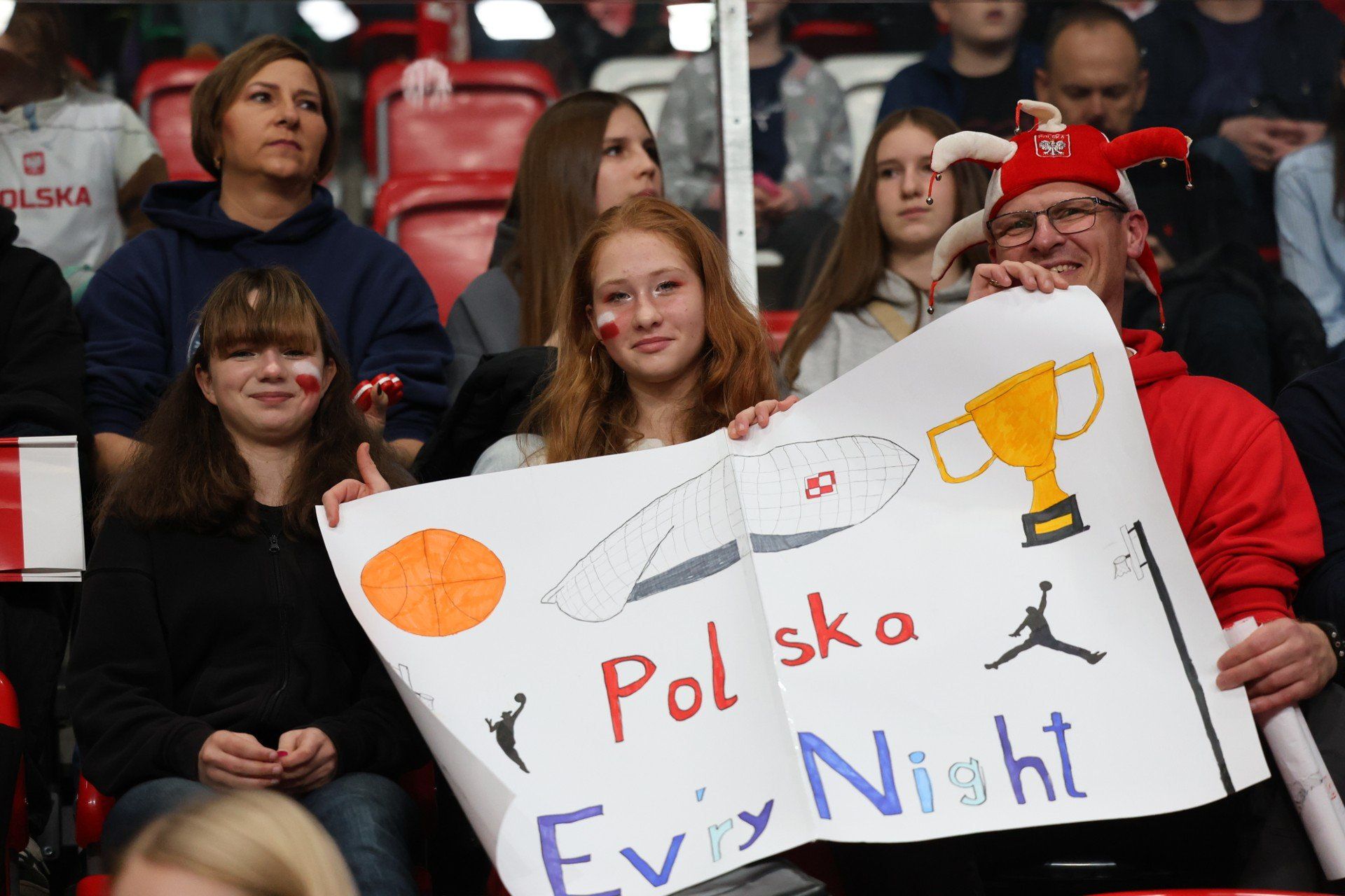 15.11.2025 r. Mecz kwalifikacji EuroBasketu 2027 kobiet Polska - Rumunia w Arenie Sosnowiec.