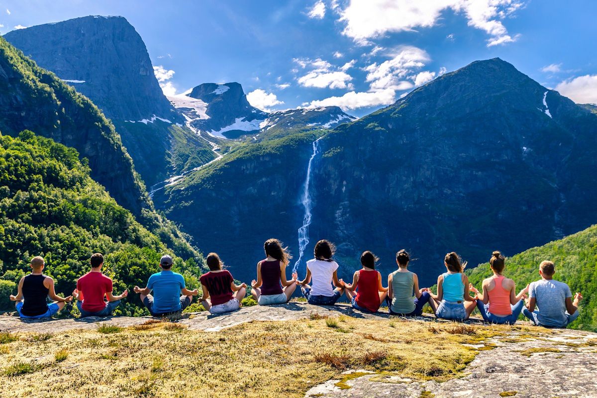 Turyści kochają norweską naturę