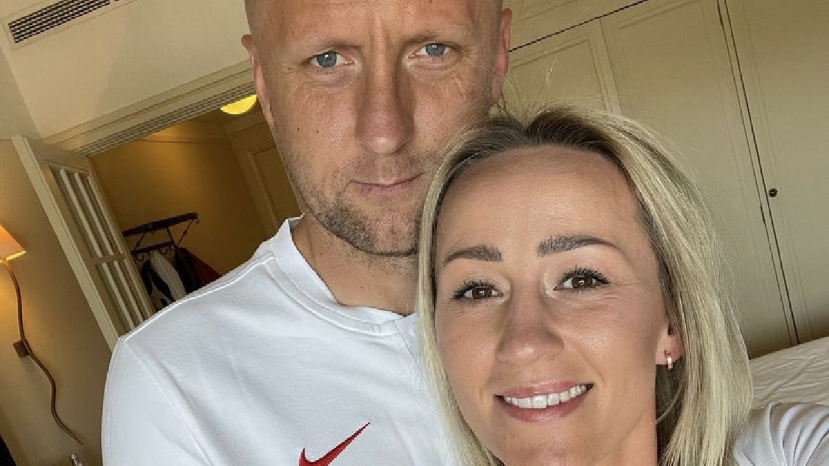 Kamil Glik i Marta Glik