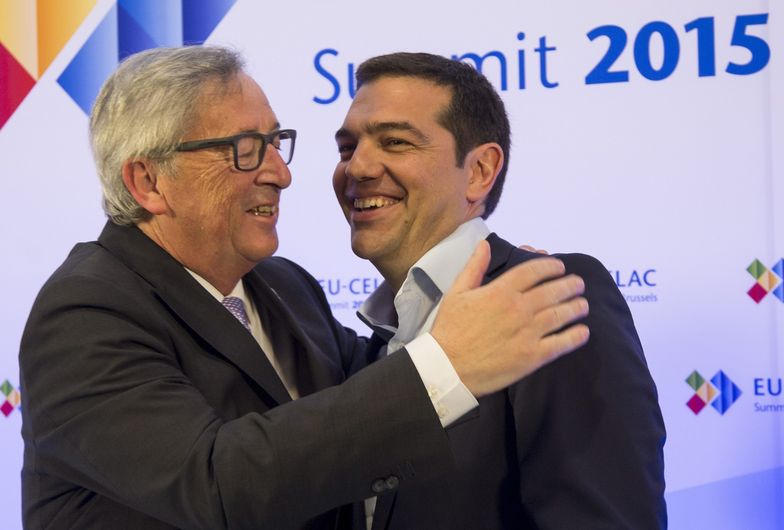 Jean-Claude Juncker i Alexis Cipras