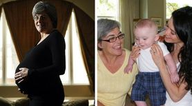 61-letnia kobieta została babcią oraz mamą jednocześnie