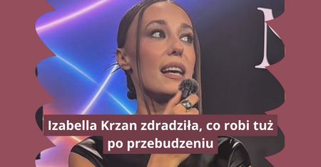 Sposób na promienny wygląd? Krzan ma swój niezawodny patent