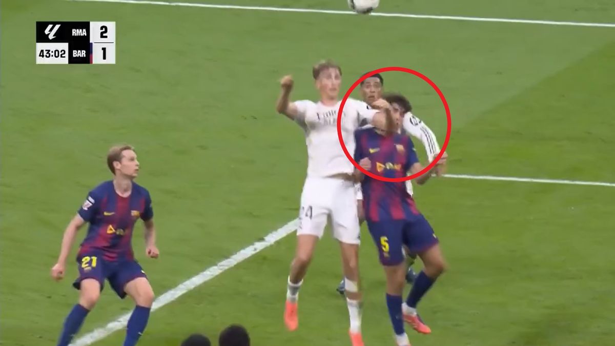 Twitter / Eleven Sports / Kontrowersyjna sytuacja przy golu dla Realu