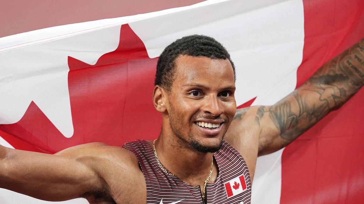 PAP/EPA / NIC BOTHMA  / Na zdjęciu: Andre De Grasse