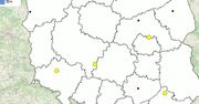 Mapa wypadków drogowych ze skutkiem śmiertelnym