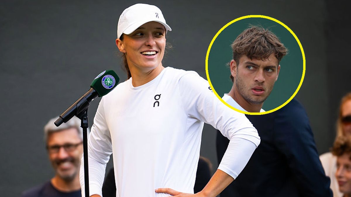 Getty Images / Robert Prange/Dan Istitene / Na zdjęciu: Iga Świątek i Flavio Cobolli