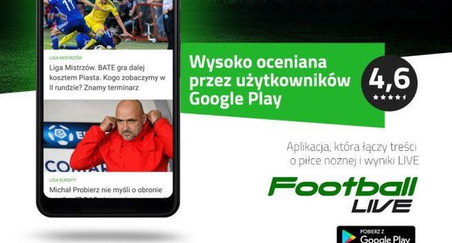 Agora promuje aplikację mobilną Football LIVE