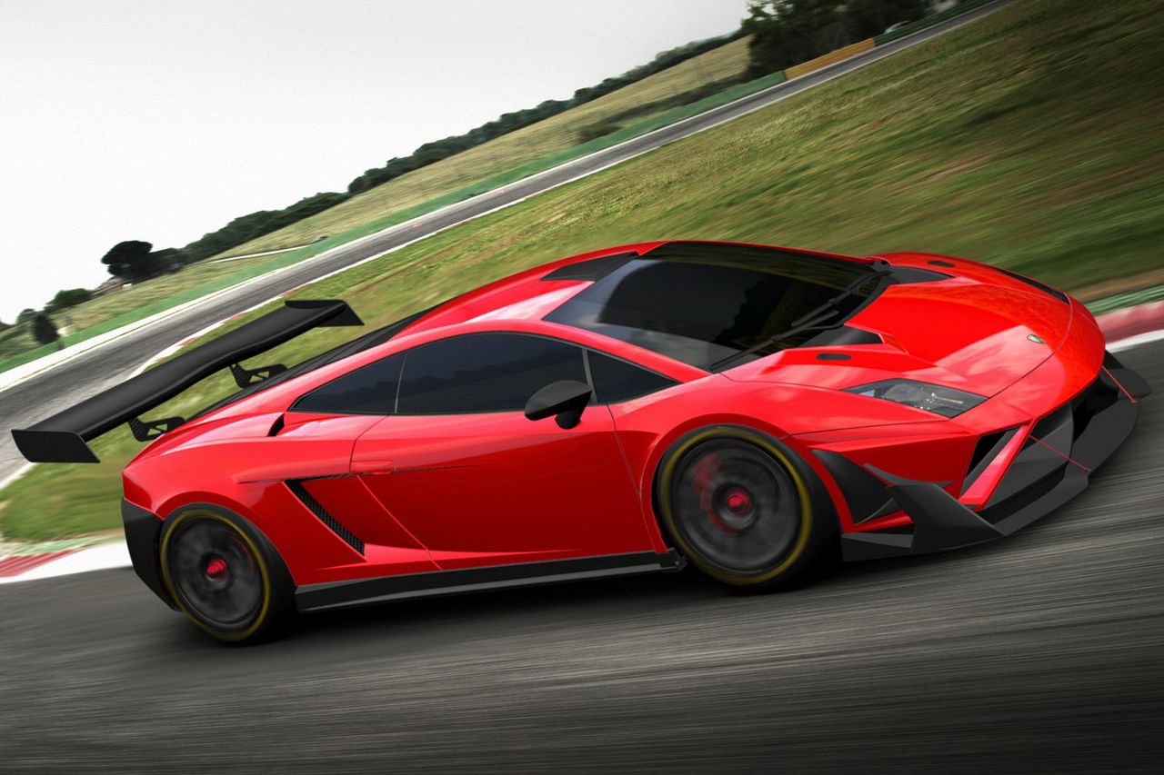 Nowe wyścigowe Lamborghini Gallardo GT3 FL2