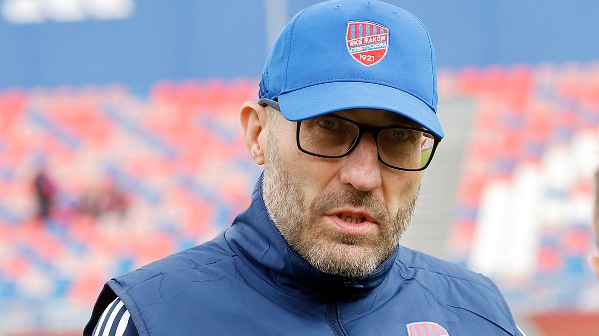 PAP / Waldemar Deska / Marek Papszun w meczu Rakowa Częstochowa