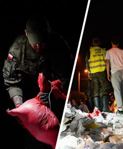 Ratowali wały. Przez całą noc trwała walka