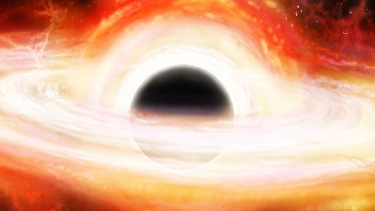 Supermasywna czarna dziura co sekundę pochłania materię o masie Ziemi