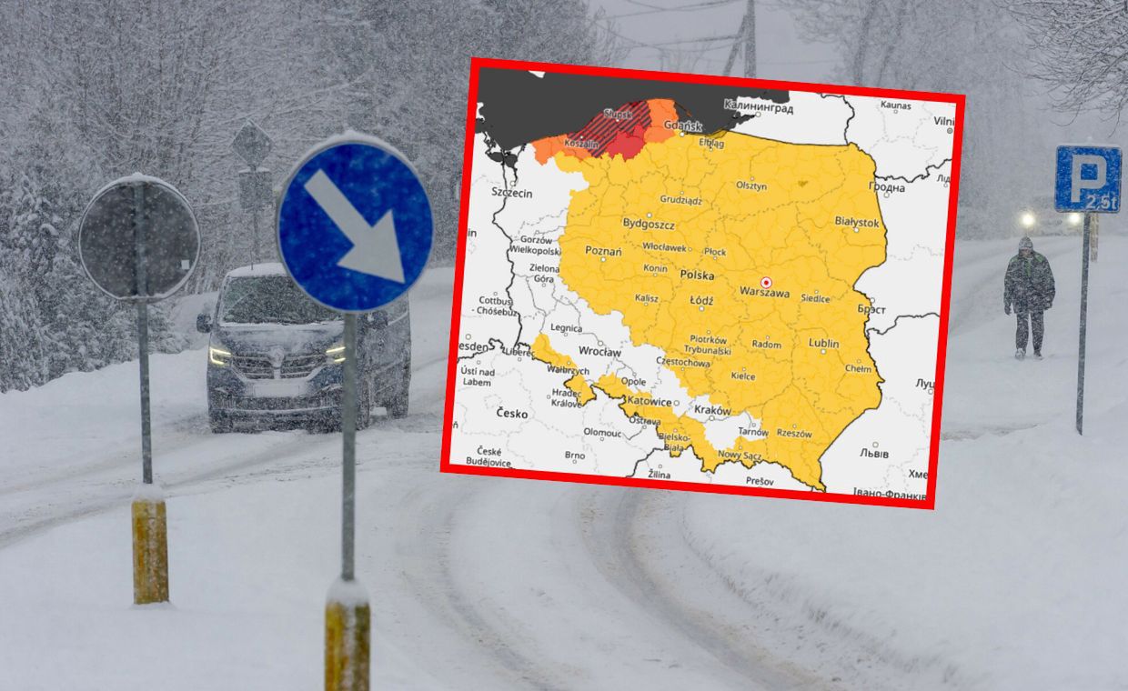 wiadomości,aktualności,WP Wiadomości Niebezpieczna pogoda, ostrzeżenia 3. stopnia. Ale na horyzoncie odwilż