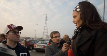 Edyta Herbuś na planie. Zdjęcia!