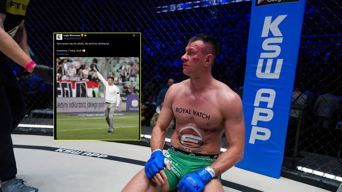 Materiały prasowe / kswmma.com / Legia Warszawa/X / Arkadiusz Wrzosek / wpis Legii Warszawa na X-ie