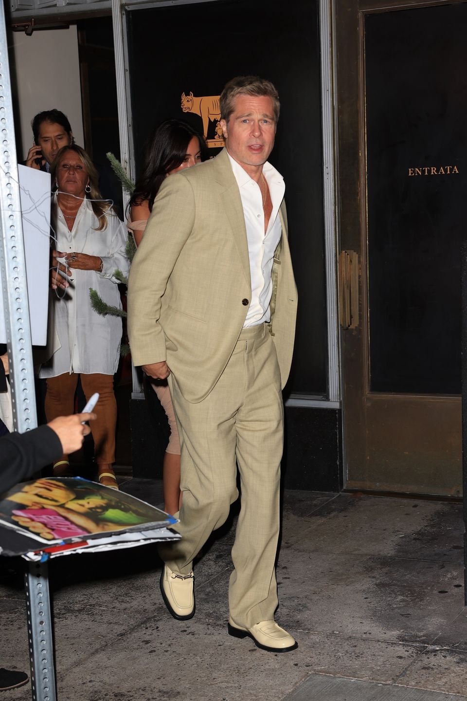 Brad Pitt i jego młodsza o 27 lat ukochana "przyłapani" po premi