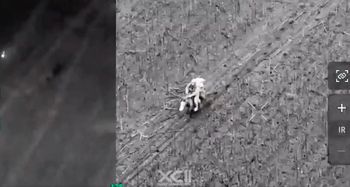 Rosjanie na koniach. Tak szarżują na froncie