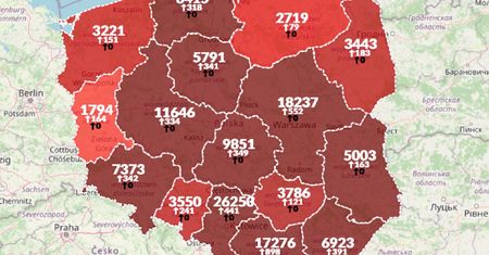 Koronawirus w Polsce. Ponad 5 tys. nowych zakażeń. Sprawdź najnowsze dane [Mapa]