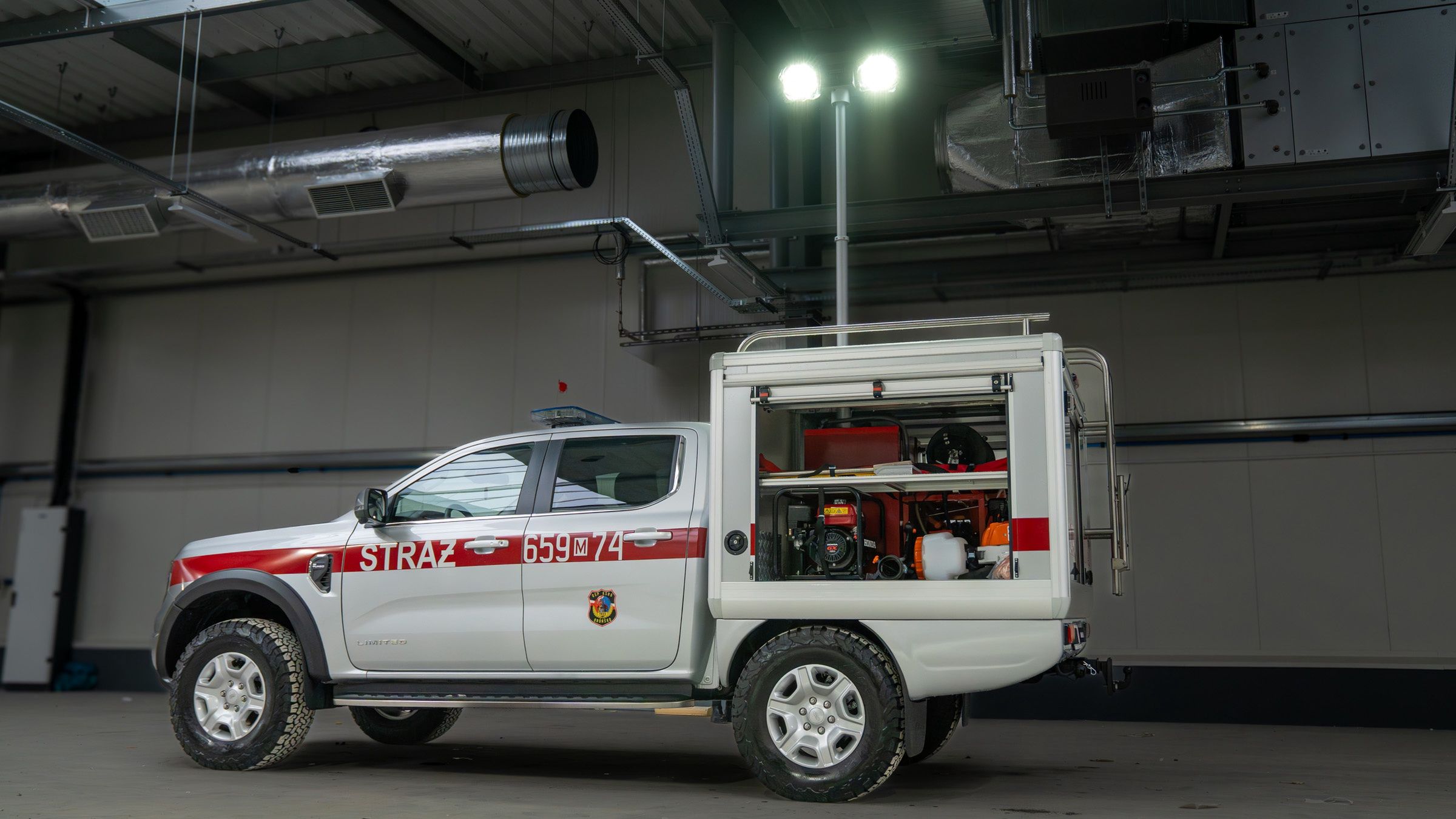 Ford Ranger w wydaniu strażackim trafił do OSP w Orońsku
