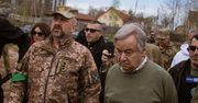 Sekretarz generalny ONZ był w Kijowie, jak spadły rakiety. "Bezpieczny, ale w szoku"