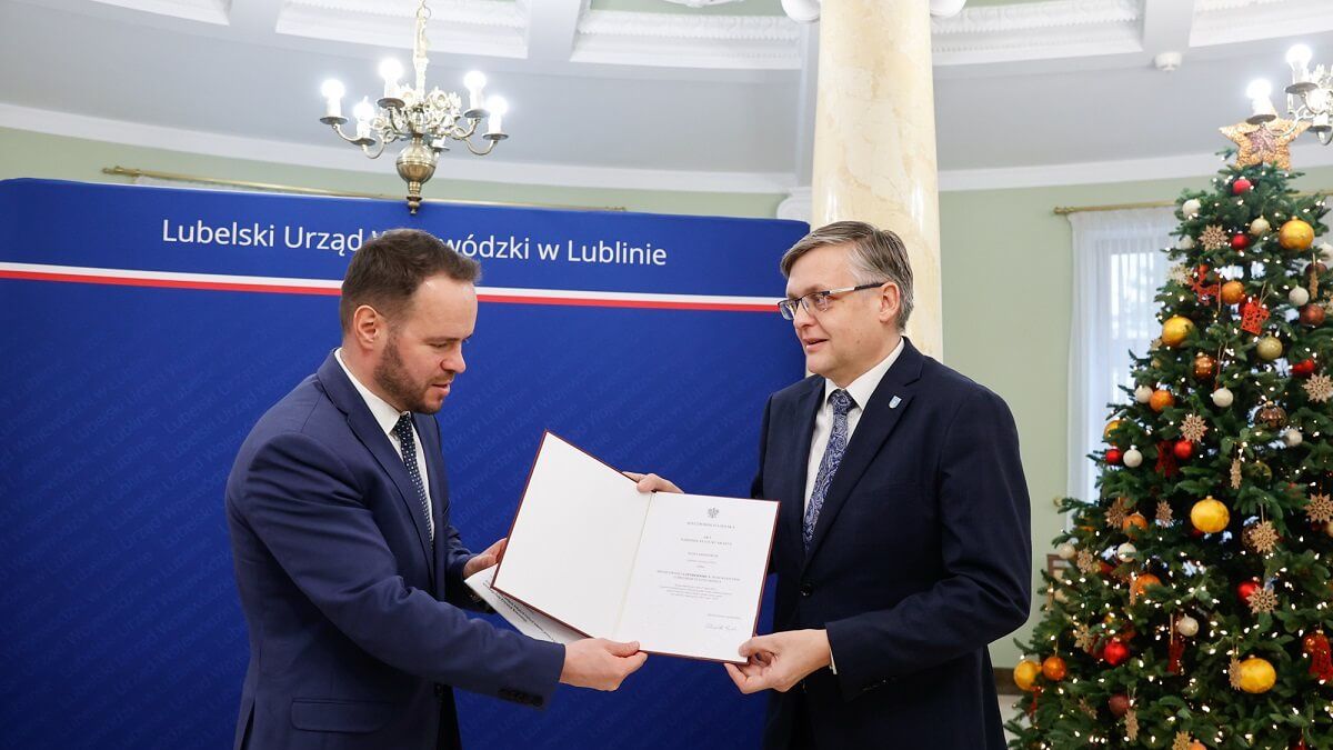 Przekazanie aktu Praw Miejskich