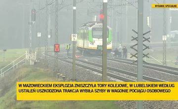 Dezinformacja wokół sabotażu polskich linii kolejowych. Apel z ministerstwa