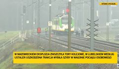 Dezinformacja wokół sabotażu polskich linii kolejowych. Apel z ministerstwa