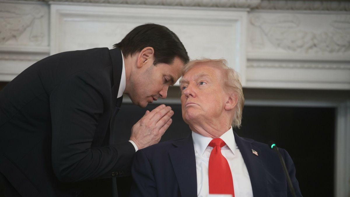 Marco Rubio i Donald Trump