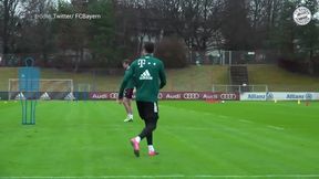 #dziejesiewsporcie: można oglądać w nieskończoność. Piękny gol Roberta Lewandowskiego na treningu