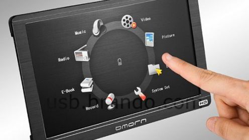 PMP z dotykowym ekranem od Brando 1