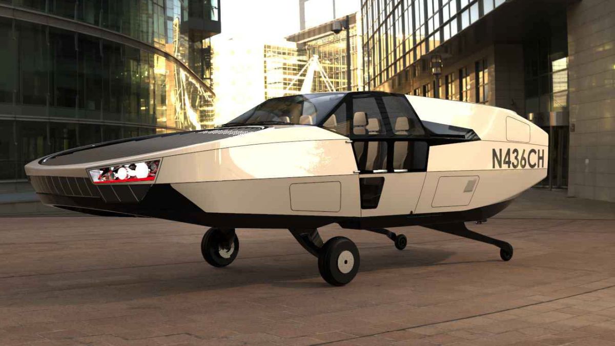 Cyberpunk 2077 w realnym świecie? Tak wygląda ten latający samochód retro 1